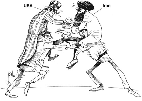 Cartoon by YT caricature artist