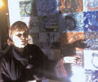 Manda describes her works as excavations where you remove  layer after layer to discover the secrets of its beauty and the messages within.