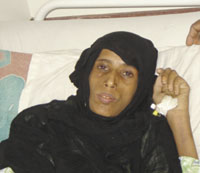 Khazna has sufferd T.B since a year.