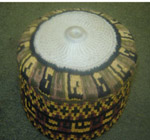 Due to its multicolored pieces of fabric, Qa-weq Al-Qus is like a mosaic.