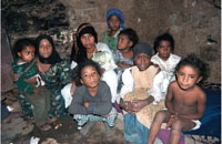 Children are the prime victims of state neglect for minorities, no education, no sanitary living conditions, and no future.