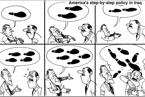 Cartoon by YT caricature artist