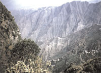 This mountainous area of Razih has rocked by heavy bombardment by the government forces.