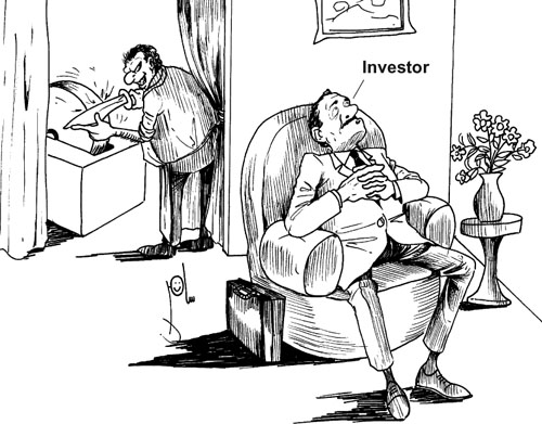 Cartoon by YT caricature artist