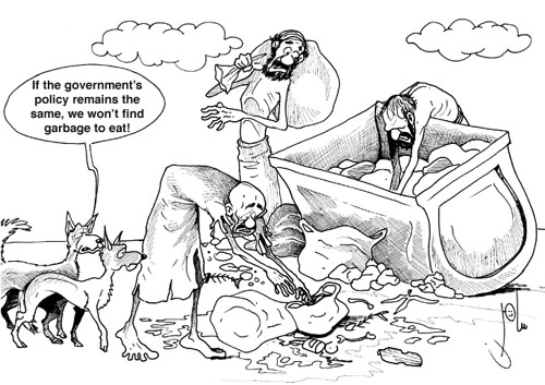 Cartoon by YT caricature artist