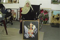 Samya has abundance of confidence; she believes she will do something unique in the future.