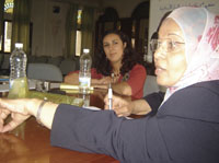 Only religious men and decision makers can change the community point of view about understanding leadership correctly, Khadiga Radman hoped.