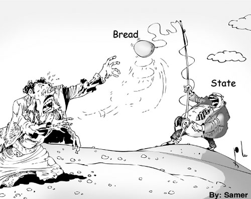 Cartoon by YT caricature artist