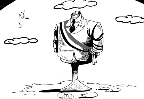 Cartoon by YT caricature artist