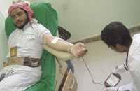 This donor have waited for an hour to donate!