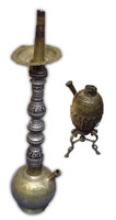 An old Yemeni medaa used for smoking and decorating Yemeni homes.
