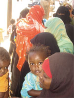 Thousands of Somalis come to live in Al-Basatin every year. Photo by Hamed Thabet