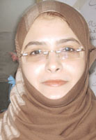 Ishraq Tawfiq: Young girls don the niqab due to harassment by boys, so it may help them avoid such problems.