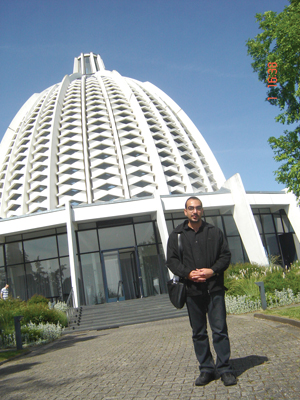 The Bahai temple in langenhain