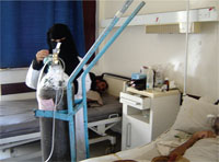 Yemeni society is slowly accepting women working in the public domains although traditionally the health sector is one of few fields where womens work is not frowned upon in Yemen. YT photo Archive