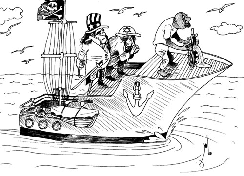 Cartoon by YT caricature artist