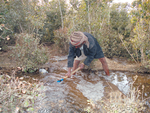 The historical city of Shibam which is a UNESCO world heritage site is threatened by the storm and heavy rain. (Photo by Abdulaziz Omar / SABA)