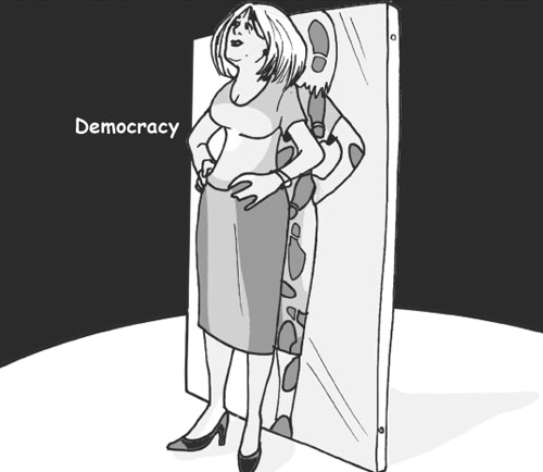 Cartoon by YT caricature artist