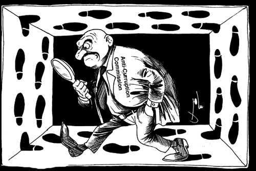 Cartoon by YT caricature artist