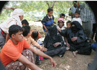 Hundreds are rendered homeless in Hadramout, Al-Mahra and Shabwa governorates. Photo by Abdulaziz Omar / SABA