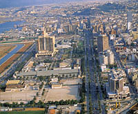 Broad view of the Tunisia, the capital