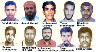 The most wanted key al-Qaeda suspects who have recently fled the city of Aden.<br><br>The photos shown are taken from Al-Thowra daily paper.’/><figcaption>The most wanted key al-Qaeda suspects who have recently fled the city of Aden.<br><br>The photos shown are taken from Al-Thowra daily paper.</figcaption></figure></div></td></tr></table><b><i>Hassan Al-Zaidi</i></b><br>ADEN – After authorities confirmed reports that 10 al-Qaeda suspects escaped an Aden prison in the early morning hours of last Friday, those suspects have topped the wanted list of suspects again. The 10 elements have broken away from the Political Security prison in Aden governorate and headed towards the north of the city, whose main entrances and highways are currently closely monitored by intelligence and security forces.<br>Locals near the prison where the escapees were kept said that extensive movement of vehicles loaded with police forces were seen moving around in the area. However, no sign of any successful arrest was noticed.<br>A source at the Ministry of Interior said that around 4:30 a.m. of the day of escape -an official holiday- the suspects, who are thought to be al-Qaeda elements as well, made a hole in the bathroom wall of the prison cell and escaped.<br>Among the 10 suspects were two major al-Qaeda elements thought to have been involved in the USS Cole incident in October 2000. Those two were identified as Jamal Moahmmed Ahmed Fahd Mohammed al-Kasa.<br><br>The other eight escapees were:<br>– Yaser Ahmed  al-Mansoub, <br>– Mohammed Abdullah al-Ahdal, <br>– Yaser Abdu Rabo Saleh, <br>– Mohammed Abdullah Dramah, <br>– Khaldoon Mohammed Nasher, <br>– Saleh Mana'e Naji Annajar, <br>– Mohammed Hassan al-Ahdal & <br>– Sameer Abdullah Mohammed.<br><br>The details of how the suspects were able to escape from prison and whether they received any sort of assistance from within or out of their prison building are still unclear.   <br>This came after the Yemeni security authorities have achieved a good job in tracking down some terrorist elements in the country, the last being an FBI most wanted named Fawaz Al-Rabaeei. The detention of Fawaz, who is thought to belong to one of the most dangerous terrorist cells in the country has been highly hailed by the US. <br>Among those recently captured and who were allegedly planning to carry out terrorist attacks against US interests in February 2002, are Forqan Attajeli, Forqan Asheshani, and Fares al-Barraq.<br>Analysts suggest that it is probable that there has been a link between the arrest of Fawaz Arrebeai and the escape of other 10 al-Qaeda suspects. But no evidence has been brought forward yet.<br>Those suspects were part of a group of 17 suspects who were supposed to be tried for their links to the al-Qaeda network and possible involvement in the USS Cole incident when a small boat loaded with explosives was driven into the Cole as it was refueling offshore the southern Yemeni port of Aden, killing seventeen American sailors after the boat blew a 40-foot hole in the ship at its waterline.<br>Fawaz Al-Raebaeei was arrested while he was heading for Aden accompanied by another associate called Hizam Saleh whose brother was killed in the car of Abu Ali al-Harethi in Mareb using a drone strike.<br>Informed sources said that Fawaz was arrested accidentally when he was found in a mountain cave in miserable health conditions as he was suffering from extreme thirst and hunger.<br>As for the options the 10 escapees have, sources close to the Ministry of Interior said that they expect them to change their facial features and try to hide in one of the governorates known for their tribal populations such as Shabwa, Al-Jawf or Mareb. The escapees are expected to separate so as they would not be arrested all at once.<br>It is expected that this incident would outrage US authorities who would be disappointed and could question the security conditions of the prison those elements were kept in. Among those suspects are two that are close relatives of the most wanted al-Qaeda suspect in Yemen, Hamdi al-Ahdal. Those are Mohammed Abdullah al-Ahdal and Mohammed Hassan al-Ahdal.<br>Tribal sources say that despite their endless efforts, the government has never been able to locate al-Ahdal to either assassinate him -as done before to al-Harethi- or having him arrested. The sources claim that he is probably moving between Shabwa and al-Jowf governorates.It is not ruled out that al-Ahdal may have facilitated the escape of the 10 al-Qaeda suspects.<br />——<br />[archive-e:631-v:13-y:2003-d:2003-04-14-p:front]							</div>
													<div class="similar-articles-block">
		<div class="articles-title-block">
			<h5 class="articles-block-title">SIMILAR ARTICLES</h5>
		</div>
		<div class="similar-articles-block-colls coll-2">
							<div>
					<article>
	<a class="article-card" href="https://yementimes.com/heavy-rains-and-earthquakes-displace-people-in-ibb-archives2010-1407-front/">
					<div class="article-card-img">
									<img width="400" height="261" src="https://yementimes.com/wp-content/uploads/2010/10/local1407main_1.jpg" class="attachment-post-thumbnail size-post-thumbnail wp-post-image" alt="" decoding="async" loading="lazy" srcset="https://yementimes.com/wp-content/uploads/2010/10/local1407main_1.jpg 400w, https://yementimes.com/wp-content/uploads/2010/10/local1407main_1-300x196.jpg 300w" sizes="auto, (max-width: 400px) 100vw, 400px" />															</div>
				<div class="article-card-caption">
			<h4 class="article-card-title">Heavy rains and earthquakes displace people in Ibb [Archives:2010/1407/Front]</h4>
			<p>By Ali Saeed IBB, Oct. 11 – Mohammad Nu’man, 27, in Al-Makhadr district, Ibb, and…</p>
			<div class="article-card-caption-bottom">
				<div class="article-card-author">archive</div>
				<div class="article-card-date">October 14 2010</div>
			</div>
		</div>
	</a>
</article>				</div>
							<div>
					<article>
	<a class="article-card" href="https://yementimes.com/national-troupe-for-popular-arts-to-document-local-popular-dance-archives2009-1228-last-page/">
					<div class="article-card-img">
									<img width="200" height="81" src="https://yementimes.com/wp-content/uploads/2009/01/lastpage1_1-9.jpg" class="attachment-post-thumbnail size-post-thumbnail wp-post-image" alt="" decoding="async" loading="lazy" />															</div>
				<div class="article-card-caption">
			<h4 class="article-card-title">National Troupe for Popular Arts to document local popular dance [Archives:2009/1228/Last Page]</h4>
			<p>Ola Al-ShamiThe development of local performance arts should receive more encouragement and by the Ministry…</p>
			<div class="article-card-caption-bottom">
				<div class="article-card-author">archive</div>
				<div class="article-card-date">January 26 2009</div>
			</div>
		</div>
	</a>
</article>				</div>
					</div>
	</div>
					</div>
					<div class="sidebar-right">
	<div class="widget widget-subscribe-form">
	<div class="articles-title-block">
		<h5 class="articles-block-title">SUBSCRIBE NOW</h5>
	</div>
	<form class="subscribe-form" method="post" action="/?na=s">
		<div class="form-group">
			<input type="hidden" name="nlang" value="">
			<input class="form-control" type="email" name="ne" placeholder="Enter your email" value="" required>
			<button type="submit" class="btn"><span>SUBSCRIBE</span></button>
		</div>
	</form>
</div><input type="hidden" name="nlang" value="">
						<div class="widget">
			<div class="articles-title-block">
				<h5 class="articles-block-title">CATEGORIES</h5>
			</div>
			<div>
				<nav>
					<ul class="navbar-collapse-mnu">
													<li><a href="https://yementimes.com/category/press/">Press Review</a></li>
													<li><a href="https://yementimes.com/category/sports/">Sports</a></li>
													<li><a href="https://yementimes.com/category/view/">Viewpoint</a></li>
													<li><a href="https://yementimes.com/category/letters/">Letters to the Editor</a></li>
													<li><a href="https://yementimes.com/category/uncategorised/">Uncategorised</a></li>
													<li><a href="https://yementimes.com/category/law-diplomacy/">Law & Diplomacy</a></li>
													<li><a href="https://yementimes.com/category/cartoon/">Cartoon</a></li>
													<li><a href="https://yementimes.com/category/reportage/">Reportage</a></li>
													<li><a href="https://yementimes.com/category/health/">Health & Environment</a></li>
													<li><a href="https://yementimes.com/category/governance/">Governance</a></li>
													<li><a href="https://yementimes.com/category/economy/">Business & Economy</a></li>
													<li><a href="https://yementimes.com/category/science-technology/">Science & Technology</a></li>
													<li><a href="https://yementimes.com/category/culture/">Culture & Society</a></li>
													<li><a href="https://yementimes.com/category/education/">Education</a></li>
													<li><a href="https://yementimes.com/category/opinion/">Opinion</a></li>
													<li><a href="https://yementimes.com/category/archived-pdf/">Archived PDF</a></li>
													<li><a href="https://yementimes.com/category/interview/">Interview</a></li>
													<li><a href="https://yementimes.com/category/featured/">Featured</a></li>
													<li><a href="https://yementimes.com/category/community/">Community</a></li>
													<li><a href="https://yementimes.com/category/front-featured/">Front Featured</a></li>
													<li><a href="https://yementimes.com/category/front/">Front Page</a></li>
													<li><a href="https://yementimes.com/category/ln-featured/">Local News Featured</a></li>
													<li><a href="https://yementimes.com/category/focus/">Focus</a></li>
													<li><a href="https://yementimes.com/category/economy-featured/">Business & Economy Featured</a></li>
													<li><a href="https://yementimes.com/category/lastpage/">Last Page</a></li>
													<li><a href="https://yementimes.com/category/culture-featured/">Culture & Society Featured</a></li>
													<li><a href="https://yementimes.com/category/ln/">Local News</a></li>
													<li><a href="https://yementimes.com/category/supplementary/">Supplementary</a></li>
											</ul>
				</nav>
			</div>
		</div>
				<div class="widget">
			<div class="articles-title-block">
				<h5 class="articles-block-title">SHARE THIS ARTICLE ON</h5>
				<div><div class="addtoany_shortcode"><div class="a2a_kit a2a_kit_size_52 addtoany_list" data-a2a-url="https://yementimes.com/al-qaeda-suspects-wanted-again-archives2003-631-front-page/" data-a2a-title="Al-Qaeda suspects wanted again! [Archives:2003/631/Front Page]"><a class="a2a_button_twitter" href="https://www.addtoany.com/add_to/twitter?linkurl=https%3A%2F%2Fyementimes.com%2Fal-qaeda-suspects-wanted-again-archives2003-631-front-page%2F&linkname=Al-Qaeda%20suspects%20wanted%20again%21%20%5BArchives%3A2003%2F631%2FFront%20Page%5D" title="Twitter" rel="nofollow noopener" target="_blank"></a><a class="a2a_button_facebook" href="https://www.addtoany.com/add_to/facebook?linkurl=https%3A%2F%2Fyementimes.com%2Fal-qaeda-suspects-wanted-again-archives2003-631-front-page%2F&linkname=Al-Qaeda%20suspects%20wanted%20again%21%20%5BArchives%3A2003%2F631%2FFront%20Page%5D" title="Facebook" rel="nofollow noopener" target="_blank"></a><a class="a2a_button_linkedin" href="https://www.addtoany.com/add_to/linkedin?linkurl=https%3A%2F%2Fyementimes.com%2Fal-qaeda-suspects-wanted-again-archives2003-631-front-page%2F&linkname=Al-Qaeda%20suspects%20wanted%20again%21%20%5BArchives%3A2003%2F631%2FFront%20Page%5D" title="LinkedIn" rel="nofollow noopener" target="_blank"></a></div></div></div>
			</div>
		</div>
	</div>
				</div>				
			</div>
		</section>
	</main>
<footer class="main-foot">
	<div class="container">
		<div class="navbar-foot">
							<div class="navbar-foot-logo-block">
					<div class="navbar-foot-logo">
						<a href="https://yementimes.com">
							<img src="https://yementimes.com/wp-content/uploads/2023/02/yemens.png" alt="yemens">
						</a>
					</div>
				</div>
						<div class="foot-menu-wrap coll-4">
				<div>
											<div class="foot-title">Footer</div>
						<nav>
							<ul id="menu-footer" class="foot-menu coll-2"><li id="menu-item-103253" class="menu-item menu-item-type-post_type menu-item-object-page menu-item-103253"><a href="https://yementimes.com/contact/">Contact Us</a></li>
<li id="menu-item-103254" class="menu-item menu-item-type-post_type menu-item-object-page menu-item-103254"><a href="https://yementimes.com/about/">About Us</a></li>
</ul>						</nav>
									</div>
				<div>
											<div class="foot-title">Quicklinks</div>
						<nav>
							<ul id="menu-quicklinks" class="foot-menu"><li id="menu-item-273" class="menu-item menu-item-type-post_type menu-item-object-page menu-item-273"><a href="https://yementimes.com/archive/">Archive</a></li>
</ul>						</nav>
									</div>
				<div>
											<div class="foot-title">Follow Us</div>
																<nav>
							<ul class="social-menu">
																	<li><a href="https://twitter.com/theyementimes" target="_blank"><?xml version="1.0" encoding="UTF-8"?> <svg xmlns="http://www.w3.org/2000/svg" width="22.235" height="27.376" viewBox="0 0 22.235 27.376"><path d="M24.562,8.922c.017.243.017.486.017.73A15.854,15.854,0,0,1,8.616,25.615,15.856,15.856,0,0,1,0,23.1a11.607,11.607,0,0,0,1.355.069,11.237,11.237,0,0,0,6.966-2.4,5.621,5.621,0,0,1-5.246-3.891,7.076,7.076,0,0,0,1.06.087,5.934,5.934,0,0,0,1.477-.191,5.612,5.612,0,0,1-4.5-5.507V11.2a5.651,5.651,0,0,0,2.536.712,5.619,5.619,0,0,1-1.737-7.5A15.948,15.948,0,0,0,13.48,10.277a6.334,6.334,0,0,1-.139-1.285,5.616,5.616,0,0,1,9.71-3.839A11.047,11.047,0,0,0,26.612,3.8,5.6,5.6,0,0,1,24.145,6.89a11.248,11.248,0,0,0,3.231-.869,12.061,12.061,0,0,1-2.814,2.9Z" transform="translate(25.615) rotate(90)" fill="currentColor"></path></svg> </a></li>
																	<li><a href="https://www.linkedin.com/company/yementimes" target="_blank"><?xml version="1.0" encoding="UTF-8"?> <svg xmlns="http://www.w3.org/2000/svg" width="24.325" height="24.325" viewBox="0 0 24.325 24.325"><path d="M5.445,24.326H.4V8.085H5.445ZM2.921,5.87A2.935,2.935,0,1,1,5.841,2.921,2.945,2.945,0,0,1,2.921,5.87Zm21.4,18.456H19.288V16.42c0-1.884-.038-4.3-2.622-4.3-2.622,0-3.024,2.047-3.024,4.165v8.041H8.6V8.085h4.837V10.3h.071a5.3,5.3,0,0,1,4.772-2.623c5.1,0,6.042,3.361,6.042,7.727v8.921Z" transform="translate(24.326) rotate(90)" fill="currentColor"></path></svg> </a></li>
															</ul>
						</nav>
									</div>
				<div class="foot-subscribe-block">
	<div class="foot-subscribe">
		<div class="foot-title">Subscribe Now</div>
		<form class="subscribe-form" method="post" action="/?na=s">
			<div class="form-group">
				<input type="hidden" name="nlang" value="">
				<input class="form-control white" type="email" name="ne" placeholder="Enter your email" value="" required>
				<button type="submit" class="btn btn-simple btn-red"><span>SUBSCRIBE</span><div class="arrow"></div></button>
			</div>
		</form>
	</div>
</div><input type="hidden" name="nlang" value="">
			</div>
							<div class="foot-bottom-line">
											<div><p>© 2026 The Yemen Times. All rights reserved.</p></div>
																<nav>
													</nav>
									            
						
				</div>
					</div>
	</div>
</footer>
<script type="speculationrules">
{"prefetch":[{"source":"document","where":{"and":[{"href_matches":"/*"},{"not":{"href_matches":["/wp-*.php","/wp-admin/*","/wp-content/uploads/*","/wp-content/*","/wp-content/plugins/*","/wp-content/themes/yementimes/*","/*\\?(.+)"]}},{"not":{"selector_matches":"a[rel~=\"nofollow\"]"}},{"not":{"selector_matches":".no-prefetch, .no-prefetch a"}}]},"eagerness":"conservative"}]}
</script>
<script id="ckyBannerTemplate" type="text/template"><div class="cky-overlay cky-hide"></div><div class="cky-btn-revisit-wrapper cky-revisit-hide" data-cky-tag="revisit-consent" data-tooltip="Cookie Settings" style="background-color:#CF2E34"> <button class="cky-btn-revisit" aria-label="Cookie Settings"> <img src="https://yementimes.com/wp-content/plugins/cookie-law-info/lite/frontend/images/revisit.svg" alt="Revisit consent button"> </button></div><div class="cky-consent-container cky-hide" tabindex="0"> <div class="cky-consent-bar" data-cky-tag="notice" style="background-color:#FFFFFF;border-color:#f4f4f4">  <div class="cky-notice"> <p class="cky-title" role="heading" aria-level="1" data-cky-tag="title" style="color:#212121">We value your privacy</p><div class="cky-notice-group"> <div class="cky-notice-des" data-cky-tag="description" style="color:#212121"> <p>We use cookies to enhance your browsing experience, serve personalized ads or content, and analyze our traffic. By clicking "Accept All", you consent to our use of cookies.</p> </div><div class="cky-notice-btn-wrapper" data-cky-tag="notice-buttons"> <button class="cky-btn cky-btn-customize" aria-label="Customize" data-cky-tag="settings-button" style="color:#CF2E34;background-color:transparent;border-color:#CF2E34">Customize</button> <button class="cky-btn cky-btn-reject" aria-label="Reject All" data-cky-tag="reject-button" style="color:#CF2E34;background-color:transparent;border-color:#CF2E34">Reject All</button> <button class="cky-btn cky-btn-accept" aria-label="Accept All" data-cky-tag="accept-button" style="color:#FFFFFF;background-color:#CF2E34;border-color:#CF2E34">Accept All</button>  </div></div></div></div></div><div class="cky-modal" tabindex="0"> <div class="cky-preference-center" data-cky-tag="detail" style="color:#212121;background-color:#FFFFFF;border-color:#f4f4f4"> <div class="cky-preference-header"> <span class="cky-preference-title" role="heading" aria-level="1" data-cky-tag="detail-title" style="color:#212121">Customize Consent Preferences</span> <button class="cky-btn-close" aria-label="Close" data-cky-tag="detail-close"> <img src="https://yementimes.com/wp-content/plugins/cookie-law-info/lite/frontend/images/close.svg" alt="Close"> </button> </div><div class="cky-preference-body-wrapper"> <div class="cky-preference-content-wrapper" data-cky-tag="detail-description" style="color:#212121"> <p>We use cookies to help you navigate efficiently and perform certain functions. You will find detailed information about all cookies under each consent category below.</p><p>The cookies that are categorized as "Necessary" are stored on your browser as they are essential for enabling the basic functionalities of the site. </p><p>We also use third-party cookies that help us analyze how you use this website, store your preferences, and provide the content and advertisements that are relevant to you. These cookies will only be stored in your browser with your prior consent.</p><p>You can choose to enable or disable some or all of these cookies but disabling some of them may affect your browsing experience.</p> </div><div class="cky-accordion-wrapper" data-cky-tag="detail-categories"> <div class="cky-accordion" id="ckyDetailCategorynecessary"> <div class="cky-accordion-item"> <div class="cky-accordion-chevron"><i class="cky-chevron-right"></i></div> <div class="cky-accordion-header-wrapper"> <div class="cky-accordion-header"><button class="cky-accordion-btn" aria-label="Necessary" data-cky-tag="detail-category-title" style="color:#212121">Necessary</button><span class="cky-always-active">Always Active</span> <div class="cky-switch" data-cky-tag="detail-category-toggle"><input type="checkbox" id="ckySwitchnecessary"></div> </div> <div class="cky-accordion-header-des" data-cky-tag="detail-category-description" style="color:#212121"> <p>Necessary cookies are required to enable the basic features of this site, such as providing secure log-in or adjusting your consent preferences. These cookies do not store any personally identifiable data.</p></div> </div> </div> <div class="cky-accordion-body"> <div class="cky-audit-table" data-cky-tag="audit-table" style="color:#212121;background-color:#f4f4f4;border-color:#ebebeb"><p class="cky-empty-cookies-text">No cookies to display.</p></div> </div> </div><div class="cky-accordion" id="ckyDetailCategoryfunctional"> <div class="cky-accordion-item"> <div class="cky-accordion-chevron"><i class="cky-chevron-right"></i></div> <div class="cky-accordion-header-wrapper"> <div class="cky-accordion-header"><button class="cky-accordion-btn" aria-label="Functional" data-cky-tag="detail-category-title" style="color:#212121">Functional</button><span class="cky-always-active">Always Active</span> <div class="cky-switch" data-cky-tag="detail-category-toggle"><input type="checkbox" id="ckySwitchfunctional"></div> </div> <div class="cky-accordion-header-des" data-cky-tag="detail-category-description" style="color:#212121"> <p>Functional cookies help perform certain functionalities like sharing the content of the website on social media platforms, collecting feedback, and other third-party features.</p></div> </div> </div> <div class="cky-accordion-body"> <div class="cky-audit-table" data-cky-tag="audit-table" style="color:#212121;background-color:#f4f4f4;border-color:#ebebeb"><p class="cky-empty-cookies-text">No cookies to display.</p></div> </div> </div><div class="cky-accordion" id="ckyDetailCategoryanalytics"> <div class="cky-accordion-item"> <div class="cky-accordion-chevron"><i class="cky-chevron-right"></i></div> <div class="cky-accordion-header-wrapper"> <div class="cky-accordion-header"><button class="cky-accordion-btn" aria-label="Analytics" data-cky-tag="detail-category-title" style="color:#212121">Analytics</button><span class="cky-always-active">Always Active</span> <div class="cky-switch" data-cky-tag="detail-category-toggle"><input type="checkbox" id="ckySwitchanalytics"></div> </div> <div class="cky-accordion-header-des" data-cky-tag="detail-category-description" style="color:#212121"> <p>Analytical cookies are used to understand how visitors interact with the website. These cookies help provide information on metrics such as the number of visitors, bounce rate, traffic source, etc.</p></div> </div> </div> <div class="cky-accordion-body"> <div class="cky-audit-table" data-cky-tag="audit-table" style="color:#212121;background-color:#f4f4f4;border-color:#ebebeb"><p class="cky-empty-cookies-text">No cookies to display.</p></div> </div> </div><div class="cky-accordion" id="ckyDetailCategoryperformance"> <div class="cky-accordion-item"> <div class="cky-accordion-chevron"><i class="cky-chevron-right"></i></div> <div class="cky-accordion-header-wrapper"> <div class="cky-accordion-header"><button class="cky-accordion-btn" aria-label="Performance" data-cky-tag="detail-category-title" style="color:#212121">Performance</button><span class="cky-always-active">Always Active</span> <div class="cky-switch" data-cky-tag="detail-category-toggle"><input type="checkbox" id="ckySwitchperformance"></div> </div> <div class="cky-accordion-header-des" data-cky-tag="detail-category-description" style="color:#212121"> <p>Performance cookies are used to understand and analyze the key performance indexes of the website which helps in delivering a better user experience for the visitors.</p></div> </div> </div> <div class="cky-accordion-body"> <div class="cky-audit-table" data-cky-tag="audit-table" style="color:#212121;background-color:#f4f4f4;border-color:#ebebeb"><p class="cky-empty-cookies-text">No cookies to display.</p></div> </div> </div><div class="cky-accordion" id="ckyDetailCategoryadvertisement"> <div class="cky-accordion-item"> <div class="cky-accordion-chevron"><i class="cky-chevron-right"></i></div> <div class="cky-accordion-header-wrapper"> <div class="cky-accordion-header"><button class="cky-accordion-btn" aria-label="Advertisement" data-cky-tag="detail-category-title" style="color:#212121">Advertisement</button><span class="cky-always-active">Always Active</span> <div class="cky-switch" data-cky-tag="detail-category-toggle"><input type="checkbox" id="ckySwitchadvertisement"></div> </div> <div class="cky-accordion-header-des" data-cky-tag="detail-category-description" style="color:#212121"> <p>Advertisement cookies are used to provide visitors with customized advertisements based on the pages you visited previously and to analyze the effectiveness of the ad campaigns.</p></div> </div> </div> <div class="cky-accordion-body"> <div class="cky-audit-table" data-cky-tag="audit-table" style="color:#212121;background-color:#f4f4f4;border-color:#ebebeb"><p class="cky-empty-cookies-text">No cookies to display.</p></div> </div> </div> </div></div><div class="cky-footer-wrapper"> <span class="cky-footer-shadow"></span> <div class="cky-prefrence-btn-wrapper" data-cky-tag="detail-buttons"> <button class="cky-btn cky-btn-reject" aria-label="Reject All" data-cky-tag="detail-reject-button" style="color:#CF2E34;background-color:transparent;border-color:#CF2E34"> Reject All </button> <button class="cky-btn cky-btn-preferences" aria-label="Save My Preferences" data-cky-tag="detail-save-button" style="color:#CF2E34;background-color:transparent;border-color:#CF2E34"> Save My Preferences </button> <button class="cky-btn cky-btn-accept" aria-label="Accept All" data-cky-tag="detail-accept-button" style="color:#FFFFFF;background-color:#CF2E34;border-color:#CF2E34"> Accept All </button> </div></div></div></div></script><script src="https://yementimes.com/wp-includes/js/dist/hooks.min.js?ver=dd5603f07f9220ed27f1" id="wp-hooks-js"></script>
<script src="https://yementimes.com/wp-includes/js/dist/i18n.min.js?ver=c26c3dc7bed366793375" id="wp-i18n-js"></script>
<script id="wp-i18n-js-after">
wp.i18n.setLocaleData( { 