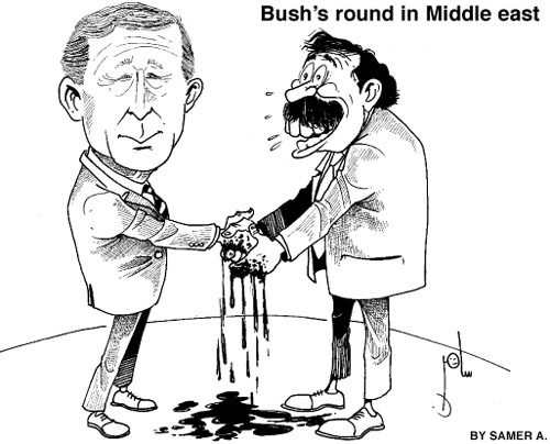 Cartoon by YT caricature artist