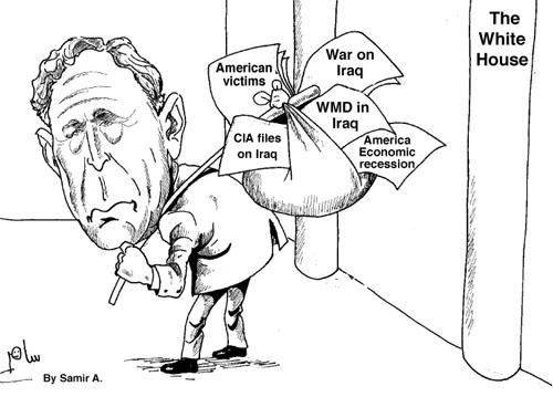 Cartoon by YT caricature artist