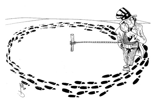 Cartoon by YT caricature artist