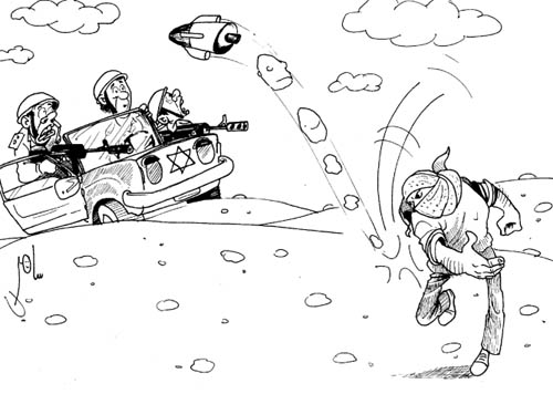 Cartoon by YT caricature artist