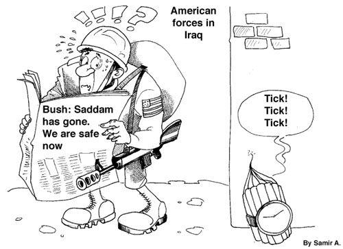 Cartoon by YT caricature artist