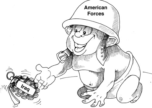 Cartoon by YT caricature artist