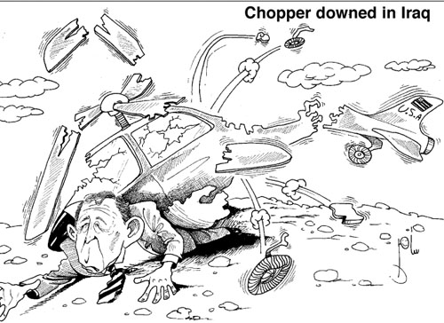 Cartoon by YT caricature artist