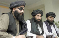 Administrative members of the former Taliban regime of Afghanistan shown here in an archive photo. Some analysts said that Hizb ut Tahrir in its goals and activities recall of the first days when the Taliban regime emerged in AFghanistan. The partys representatives in Yemen however disagree calling the party a non-violent organization seeking to establish an Islamic Cilaphate in the Muslim world. Reuters.