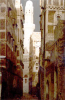 Narrow alleis of the old city
