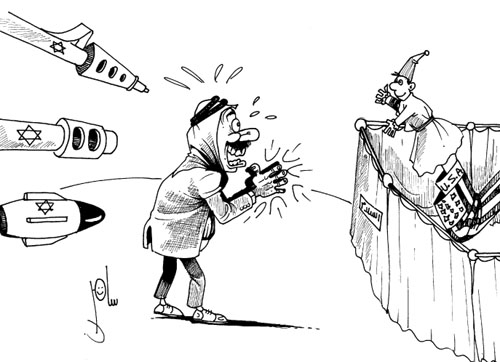 Cartoon by YT caricature artist