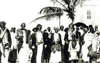 Notable Banaadiris of Mogadishu in a picture from 1930.