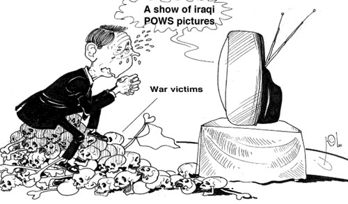 Cartoon by YT caricature artist