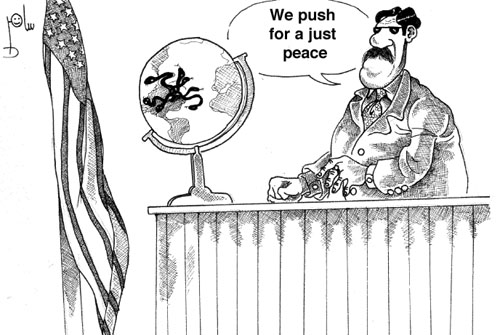 Cartoon by YT caricature artist