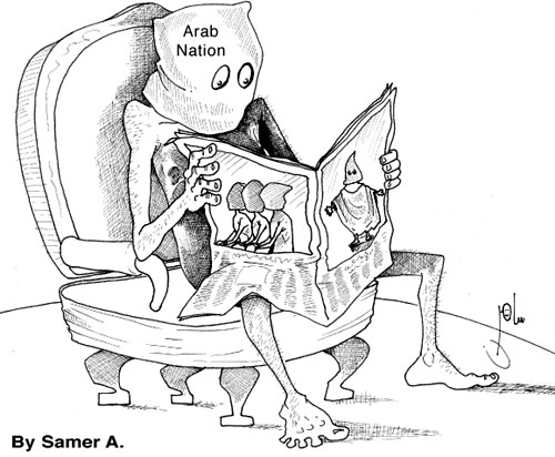 Cartoon by YT caricature artist