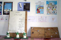 Handicrafts made by the Center children