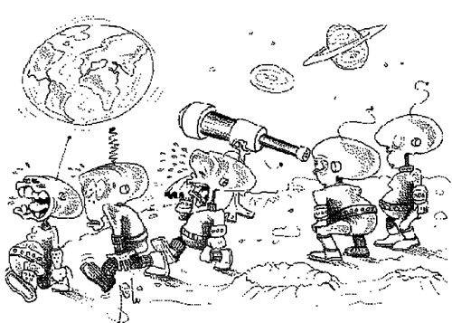 Cartoon by YT caricature artist