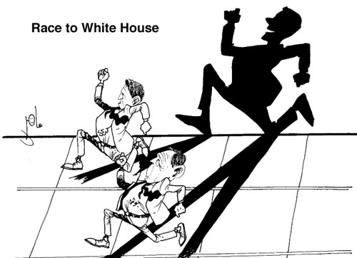 Cartoon by YT caricature artist