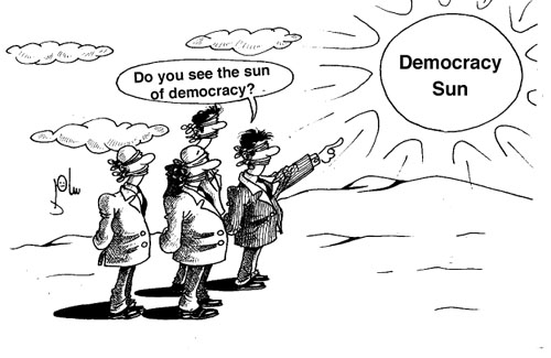 Cartoon by YT caricature artist