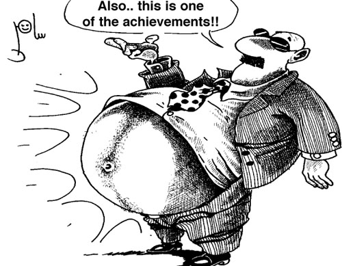 Cartoon by YT caricature artist