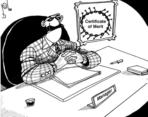 Cartoon by YT caricature artist