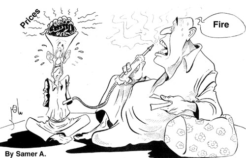 Cartoon by YT caricature artist