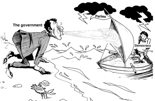 Cartoon by YT caricature artist