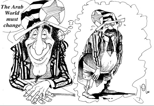 Cartoon by YT caricature artist