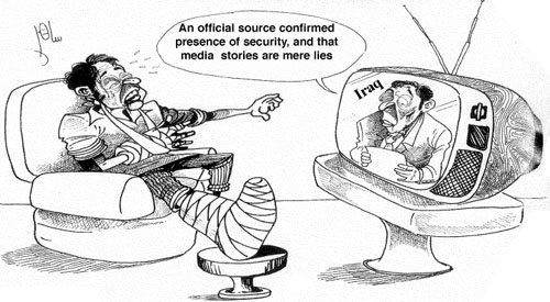 Cartoon by YT caricature artist